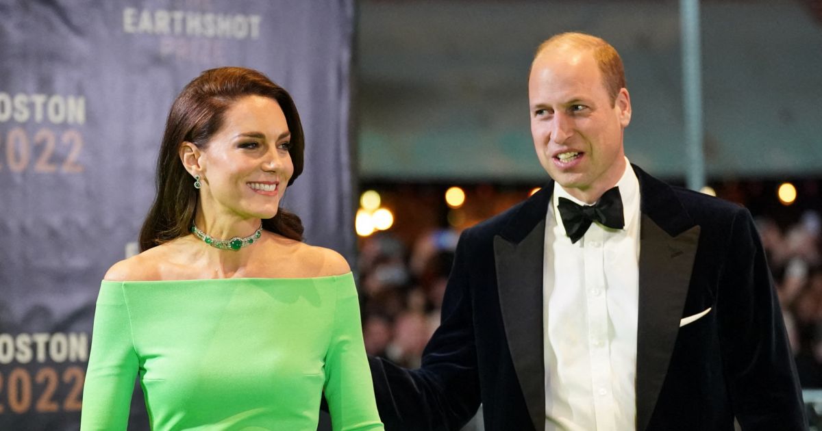 Le Prince William Et Kate Middleton Princesse De Galles Lors De La 2e