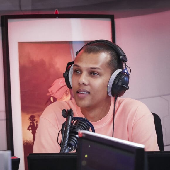 Exclusif - Stromae - Emission "Le Morning Sans Filtre" sur Virgin Radio diffusé en direct de 6h à 9h30, Paris le 29 septembre 2022. © Jack Tribeca / Bestimage 