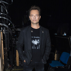 Exclusif - David Hallyday - Backstage de l'enregistrement de l'émission "La Chanson secrète 5", qui sera diffusée le 11 janvier 2020 sur TF1, à Paris. Le 17 décembre 2019 © Gaffiot-Perusseau / Bestimage 