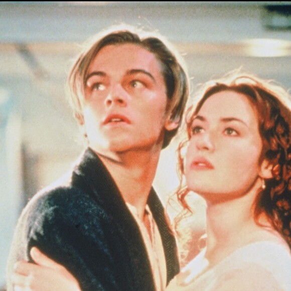 Leonardo DiCaprio et Kate Winslet dans "Titanic".