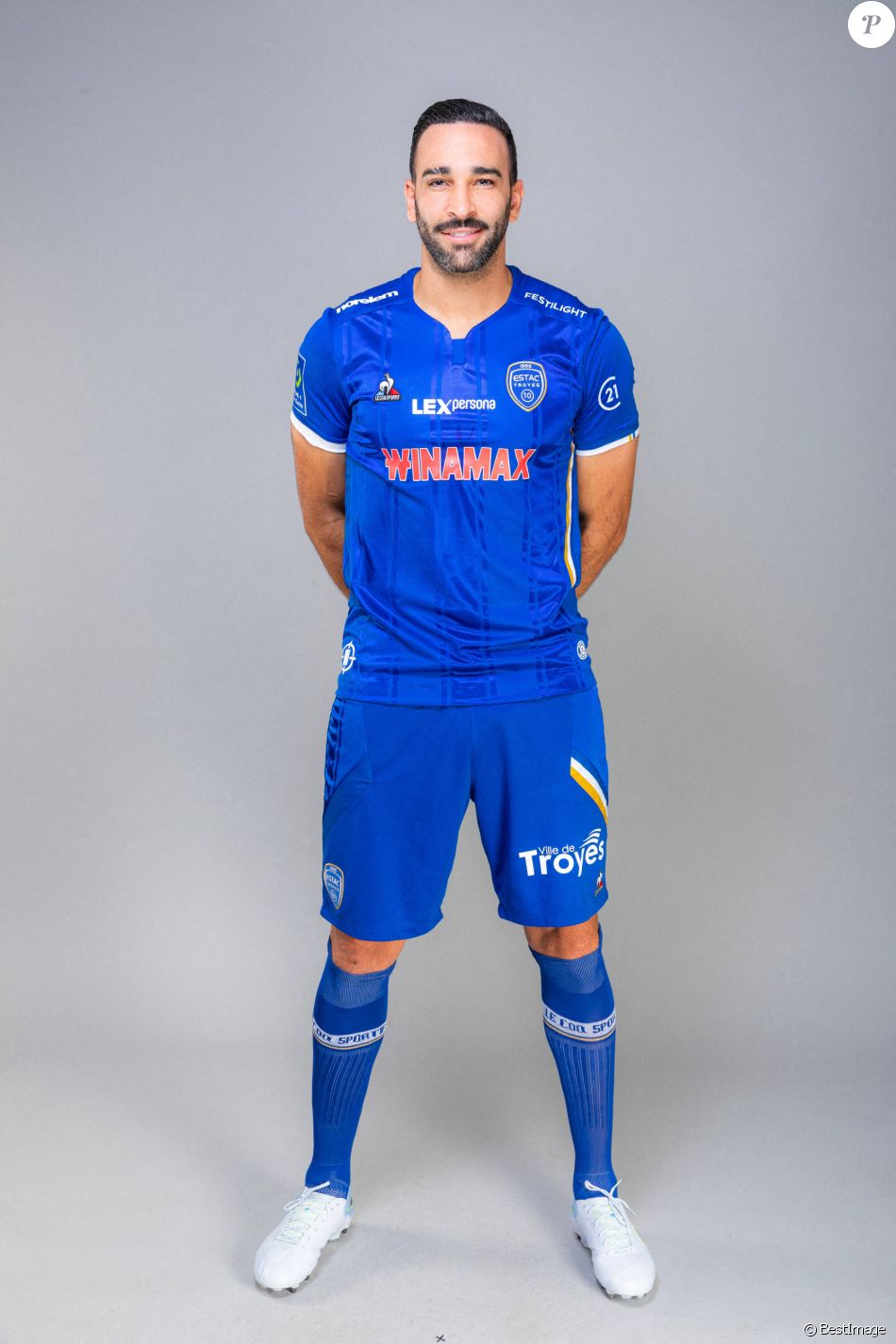 RAMI Adil Photos officielles de l'équipe de Troyes 2022/2023