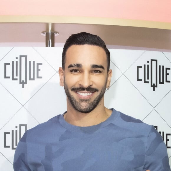 Exclusif - Adil Rami - Backstage de l'émission Clique, présentée par M.Achour et diffusée le 29 janvier 2022 à 12h45 sur C+ en clair - Paris le 27/01/2022 - © Jack Tribeca / Bestimage