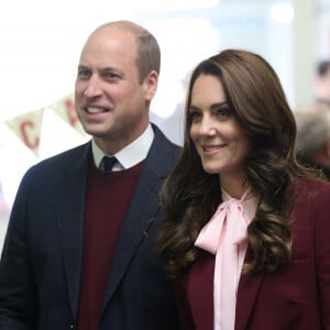 Le prince de Galles William et Kate Catherine Middleton, princesse de Galles - Le prince et la princesse de Galles en visite au centre Roca à Chelsea dans le Massachusetts, à l'occasion de leur voyage officiel aux Etats-Unis. Le 1er décembre 2022 