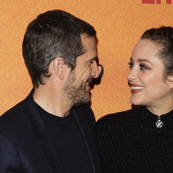 Guillaume Canet et sa compagne Marion Cotillard - Avant-première du film "Nous finirons ensemble" au Gaumont Opéra à Paris le 29 avril 2019. © Pierre Perusseau/Bestimage