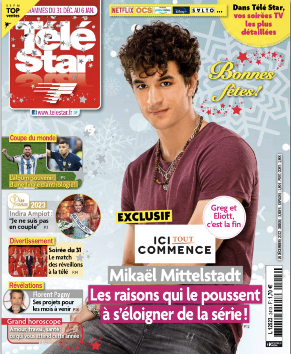 Retrouvrez l'interview de Hélène de Fougerolles dans le magazine Télé Star, n°2413, du 26 décembre 2022.