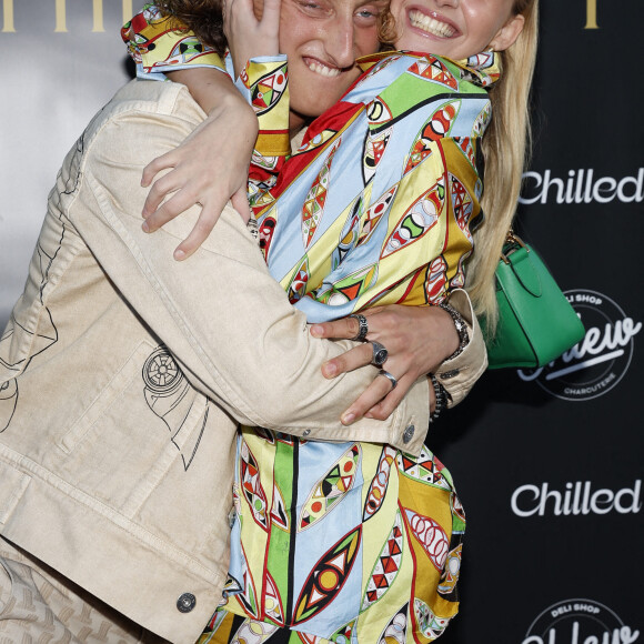 Exclusif - Joalukas Noah avec Vittoria de Savoie lors de la soirée d'anniversaire de Joalukas Noah, fils de Yannick Noah et Isabelle Camus, pour ses 18 ans à Paris le 10 juin 2022. © Cyril Moreau / Bestimage