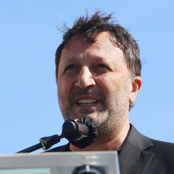 Arthur Essebag - Hommage à Sarah Halimi, assassinée en avril 2017, sur la place du Trocadero à Paris. Le 25 avril 2021