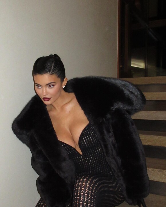 Kylie Jenner lors du Nouvel An.