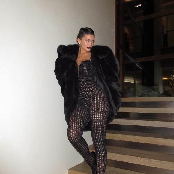 Kylie Jenner lors du Nouvel An.