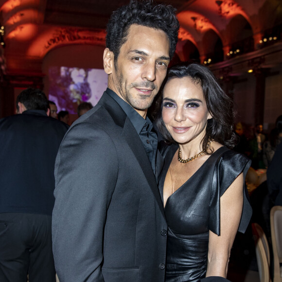 Tomer Sisley et sa femme Sandra lors de la soirée de gala de la 18ème édition du "Dîner de la mode du Sidaction" au Pavillon Cambon Capucines - Potel et Chabot à Paris, France, le 23 janvier 2020. © Olivier Borde/Bestimage 