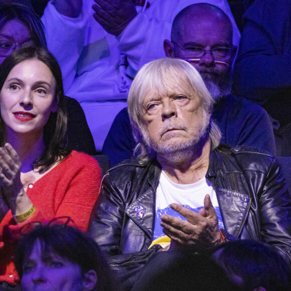 Exclusif - Renaud et sa fille Lolita Séchan - Enregistrement de l'émission "Joyeux anniversaire Renaud" au Dôme de Paris, diffusée le 10 mai sur France 2 © Cyril Moreau / Bestimage