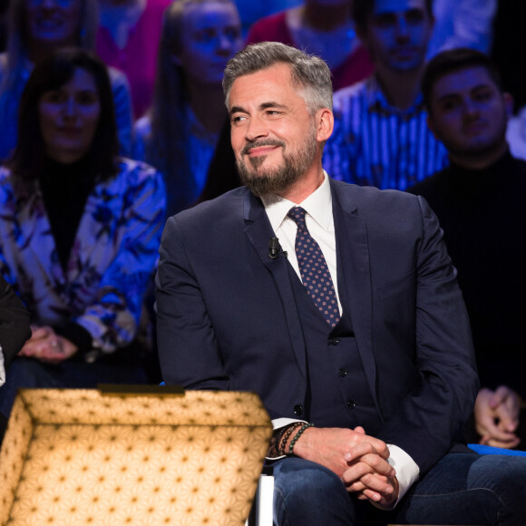 Exclusif - Olivier Minne - Enregistrement de l'émission "La Boîte à secrets 4" à Paris, présentée par F.Bollaert, et diffusée le 10 avril sur France 3. Le 23 janvier 2020 © Tiziano Da Silva / Bestimage