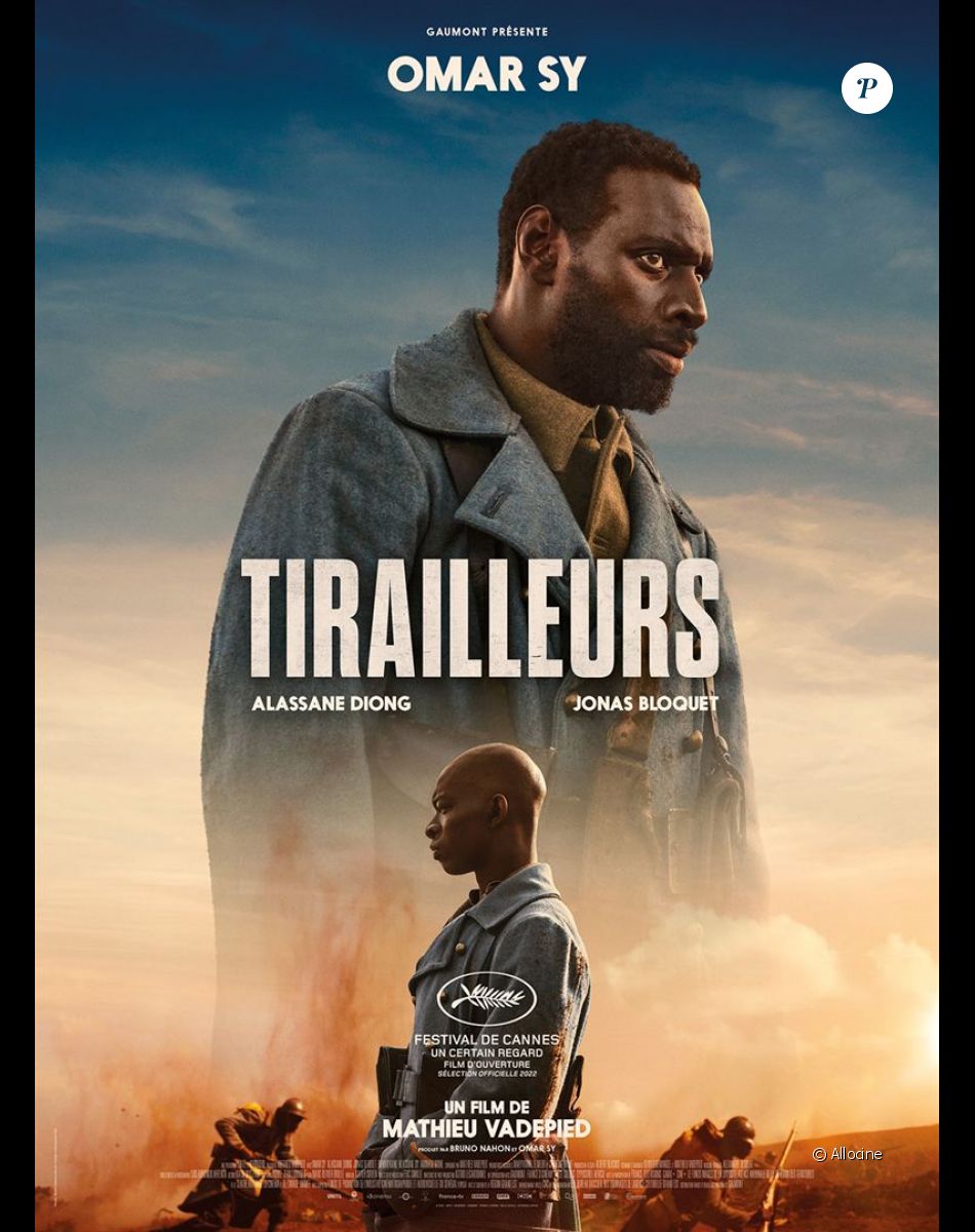 Omar Sy dans le film "Tirailleurs" de Mathieu Vadepied.