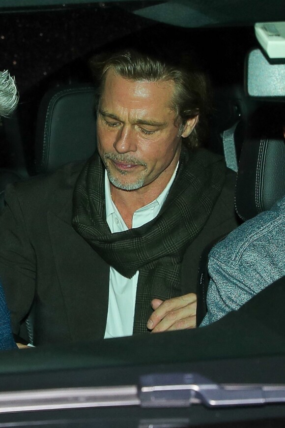 Brad Pitt assiste à une projection du film "Babylon" à New York le 22 novembre 2022.