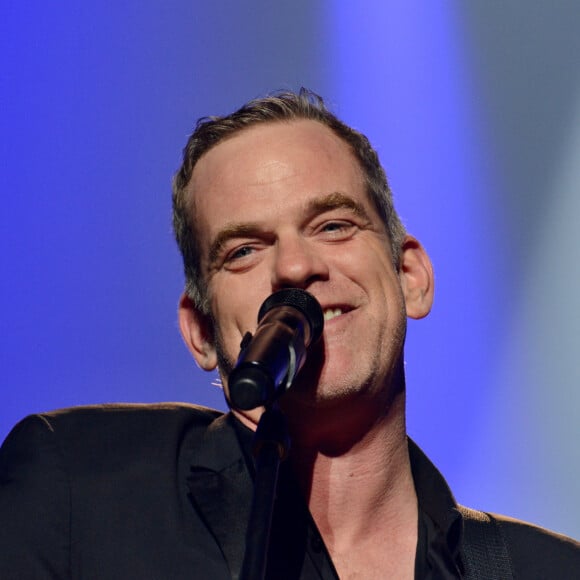 Garou en concert à Kiev en Russie le 30 novembre 2018.