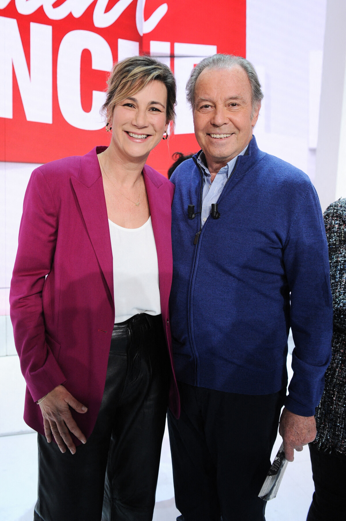 Photo Exclusif Virginie Hocq et Michel Leeb Enregistrement de l