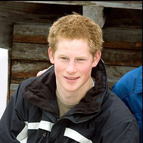 Le prince Harry en vacances à Klosters.