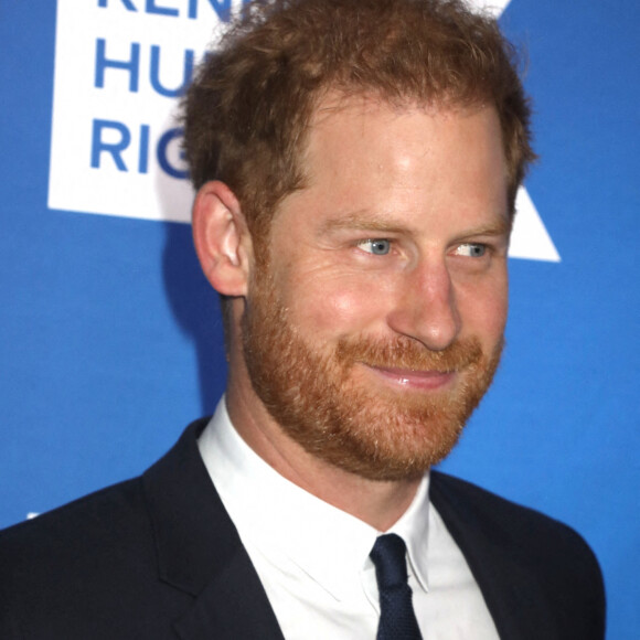 Le prince Harry lors du photocall de la soirée caritative Robert F. Kennedy Human Rights à New York. 