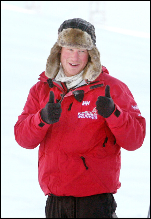 Le prince Harry marche pour "The Wounded" en Islande, pour rejoindre le Pôle Nord.
