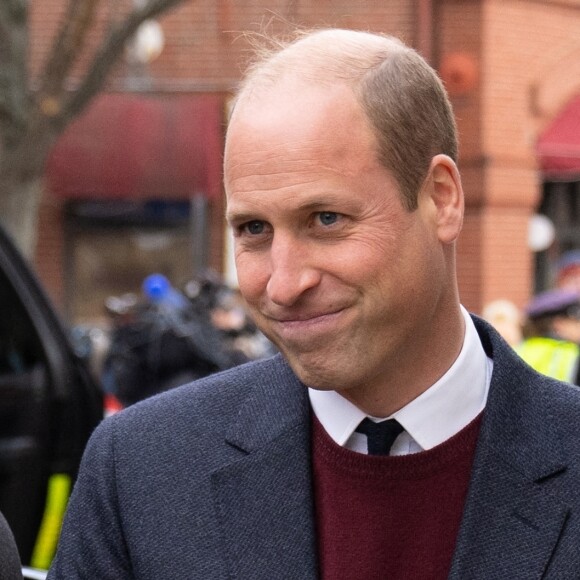 Le prince de Galles William et Kate Catherine Middleton, princesse de Galles, en visite au centre Roca à Chelsea dans le Massachusetts, à l'occasion de leur voyage officiel aux Etats-Unis le 1er décembre 2022.