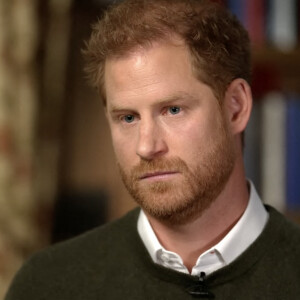 Bande-annonce de l'interview du prince Harry, duc de Sussex, par Anderson Cooper pour l'émission "60 Minuts" qui sera diffusée le 8 janvier 2023, deux jours avant la sortie de l'autobiographie du prince "Spare" ("Le Suppléant"). L'interview a été réalisée dans une demeure proche de celle du prince Harry en Californie. Le 4 janvier 2023.