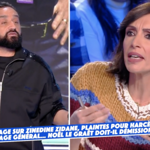 Vif échange entre Cyril Hanouna et Géraldine Maillet dans "Touche pas à mon poste" - C8