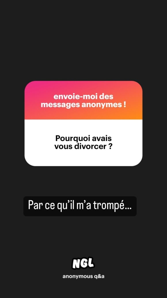 Manon de "The Voice" répond aux questions de ses abonnés, le 10 janvier 2023, sur Instagram