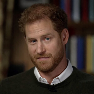 Images de l'émission "60 Minutes" avec le prince Harry. © JLPPA/Bestimage 