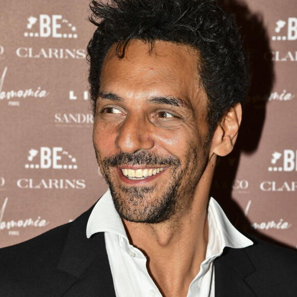 Exclusif - Tomer Sisley - Soirée du 49ème anniversaire de Sandra Sisley (né le 25 avril) et les 6 ans de "Retrouvite" avec son mari Tomer au restaurant Mamamia à Paris le 12 mai 2022.© Pierre Perusseau/Bestimage 