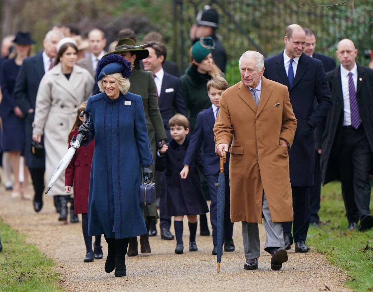 Photo Le roi Charles III, Camilla La famille royale d'Angleterre