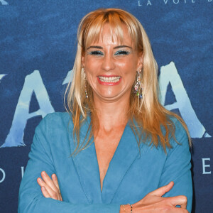 Élodie Gossuin (Miss France 2001) à la première du film "Avatar: La Voie de l'Eau" au cinéma Le Grand Rex à Paris, le 13 décembre 2022. © Guirec Coadic/Bestimage 