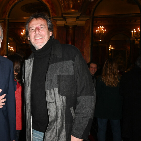 Exclusif - Laurent Ruquier et Jean-Luc Reichmann - 100ème de la pièce "Je préfère qu'on reste ensemble" au Théâtre des Variétés à Paris le 12 janvier 2023. © Coadic Guirec/Bestimage