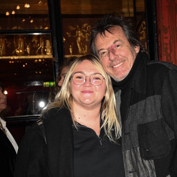 Exclusif - Lola Dubini et Jean-Luc Reichmann - 100ème de la pièce "Je préfère qu'on reste ensemble" au Théâtre des Variétés à Paris le 12 janvier 2023. © Coadic Guirec/Bestimage