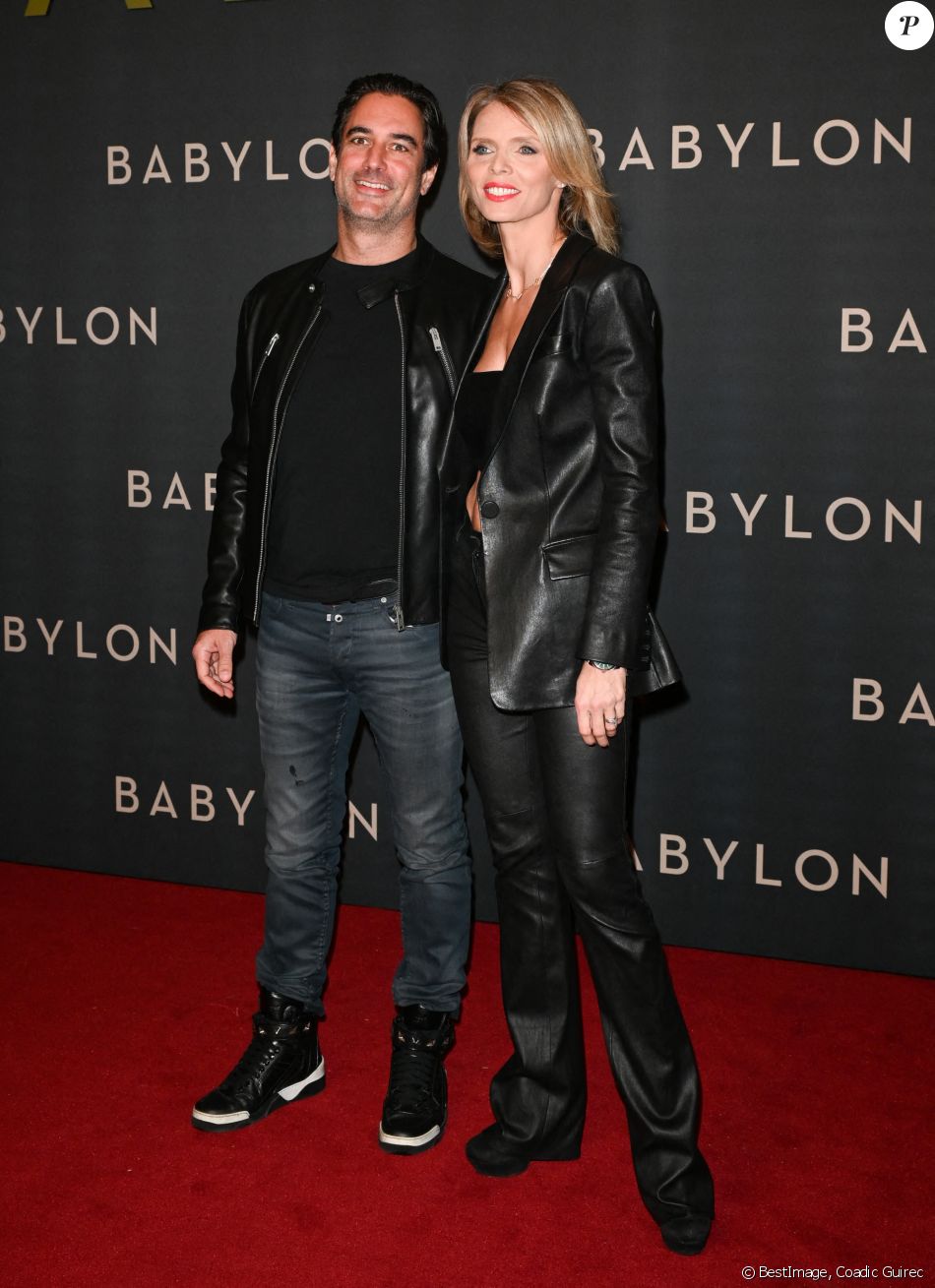 Laurent Schenten Et Sa Femme Sylvie Tellier à La Première Du Film ...