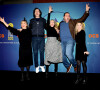 Bérangère Krief, Stéphane Foenkinos, Karin Viard, Antoine Bertrand et Camille Chamoux - Cérémonie d'ouverture du 26e Festival international du film de comédie de l'Alpe d'Huez, le 16 janvier 2023. © Dominique Jacovides / Bestimage