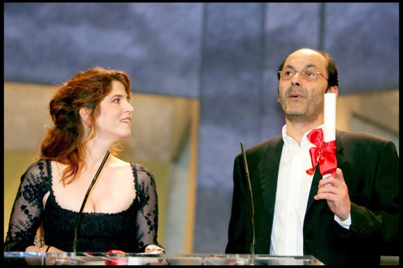 Jean-Pierre Bacri et Agnès Jaoui en 2004 au Festival de Cannes