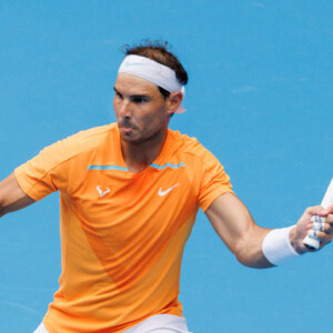 Rafael Nadal face à Jack Draper lors du tournoi de l'Open d'Australie à Melbourne, le 15 janvier 2023. © Sydney Low/CSM via Zuma Press/Bestimage