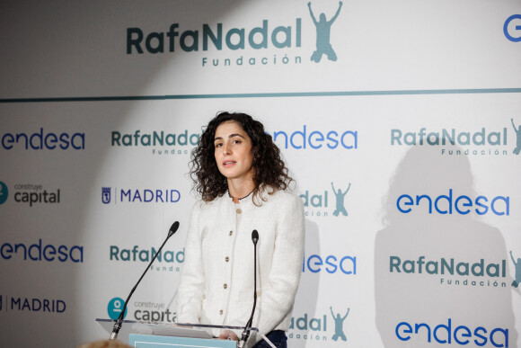 Xisca Perelló - La Fondation Rafael Nadal inaugure le Centre de prise en charge des mineurs à risque de vulnérabilité sociale à Madrid, Espagne, le 28 avril 2022. 