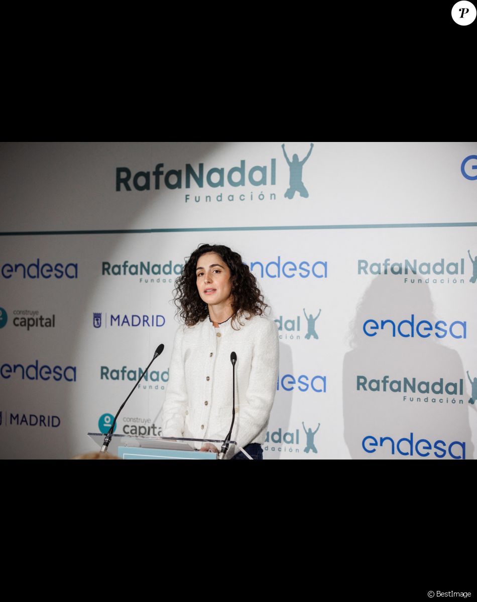Xisca Perelló - La Fondation Rafael Nadal inaugure le Centre de prise en charge des mineurs à risque de vulnérabilité sociale à Madrid, Espagne, le 28 avril 2022.