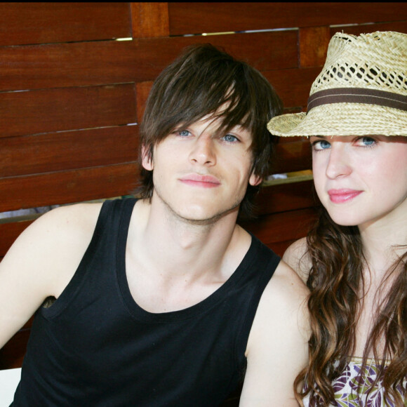 Gaspard Ulliel et Cécile Cassel - Tournoi de Roland Garros en 2006