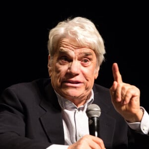 Bernard Tapie donne une conférence "Qui est le vrai Bernard Tapie" au Forum de Liège, Belgique, le 27 septembre 2018 © Alain Rolland/ImageBuzz/Bestimage