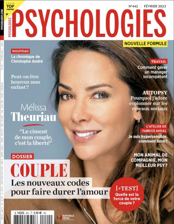 La une de Psychologies magazine du 19 janvier.
