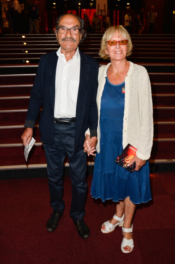 Semi-Exclusif - Gérard Hernandez et sa femme Micheline - ''Le Point Virgule fait l'Olympia'' fête son 10ème anniversaire à l'Olympia de Paris, le 10 juin 2017