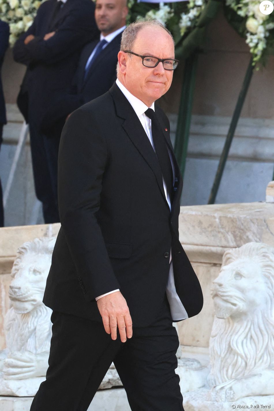 Le Prince Albert II de Monaco aux obsèques du roi Constantin de Grèce à