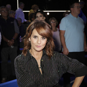 Exclusif - Faustine Bollaert - Backstage - Enregistrement de l'émission "La boîte à secrets 13", présentée par F.Bollaert, et diffusée le 21 octobre sur France 3. Pour cette nouvelle émission de "La boîte à secrets", F.Bollaert accueille Y. Noah, A. Bent et G. Montagné pour une soirée toujours plus festive et émouvante. Chaque invité a le plaisir de découvrir des surprises réalisées sur mesure avec la complicité de ses proches ! Alors, préparez-vous à découvrir des archives personnelles de nos invités, chanter les plus grands tubes d'hier et d'aujourd'hui, tenter de retrouver l'identité d'un invité mystère et des images exclusives tournées avec l'entourage des invités ! Joies, émotions, fous rires, tubes, retrouvailles et révélations seront au menu de votre soirée. © Jack Tribeca / Bestimage 