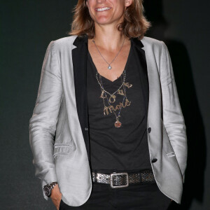 Amélie Mauresmo (Directrice du Tournoi) - Tirage au sort des Internationaux de France de Tennis de Roland Garros 2022 à l'Orangerie située dans le Jardin des Serres d'Auteuil. A Paris le 19 Mai 2022. Bertrand Rindoff/Bestimage