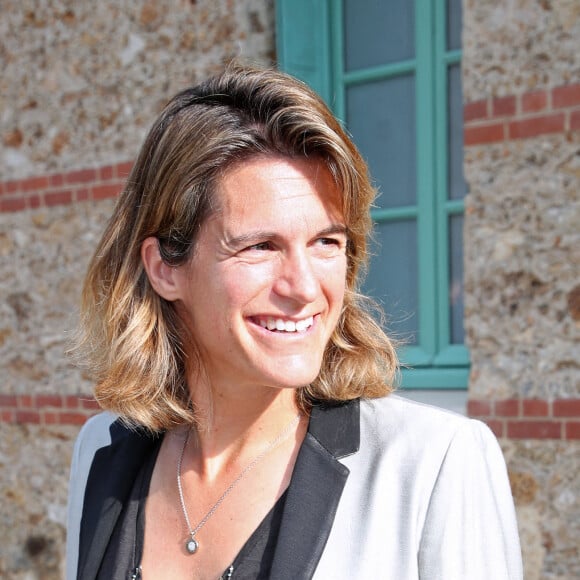 Amélie Mauresmo (Directrice du Tournoi) - Tirage au sort des Internationaux de France de Tennis de Roland Garros 2022 à l'Orangerie située dans le Jardin des Serres d'Auteuil. A Paris le 19 Mai 2022. Bertrand Rindoff/Bestimage