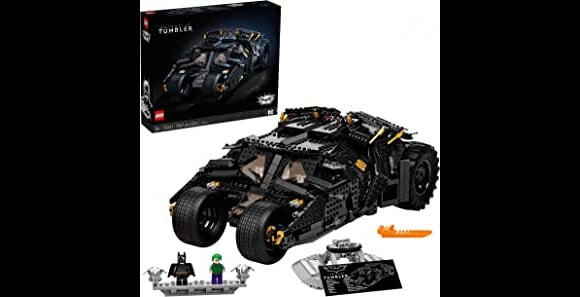 Redonnez vie à une voiture d'exception avec ce jeu de construction Lego DC Batman la batmobile tumbler