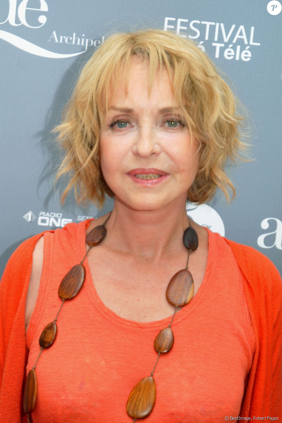 Fanny Cottençon lors du festival les Hérault du Cinéma et de la Télé au ...