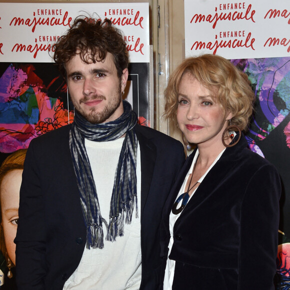 Fanny Cottençon et son fils Maxime Coggio - Gala d'Enfance Majuscule donné au profit de l'enfance maltraitée à la salle Gaveau à Paris. © Giancarlo Gorassini/Bestimage